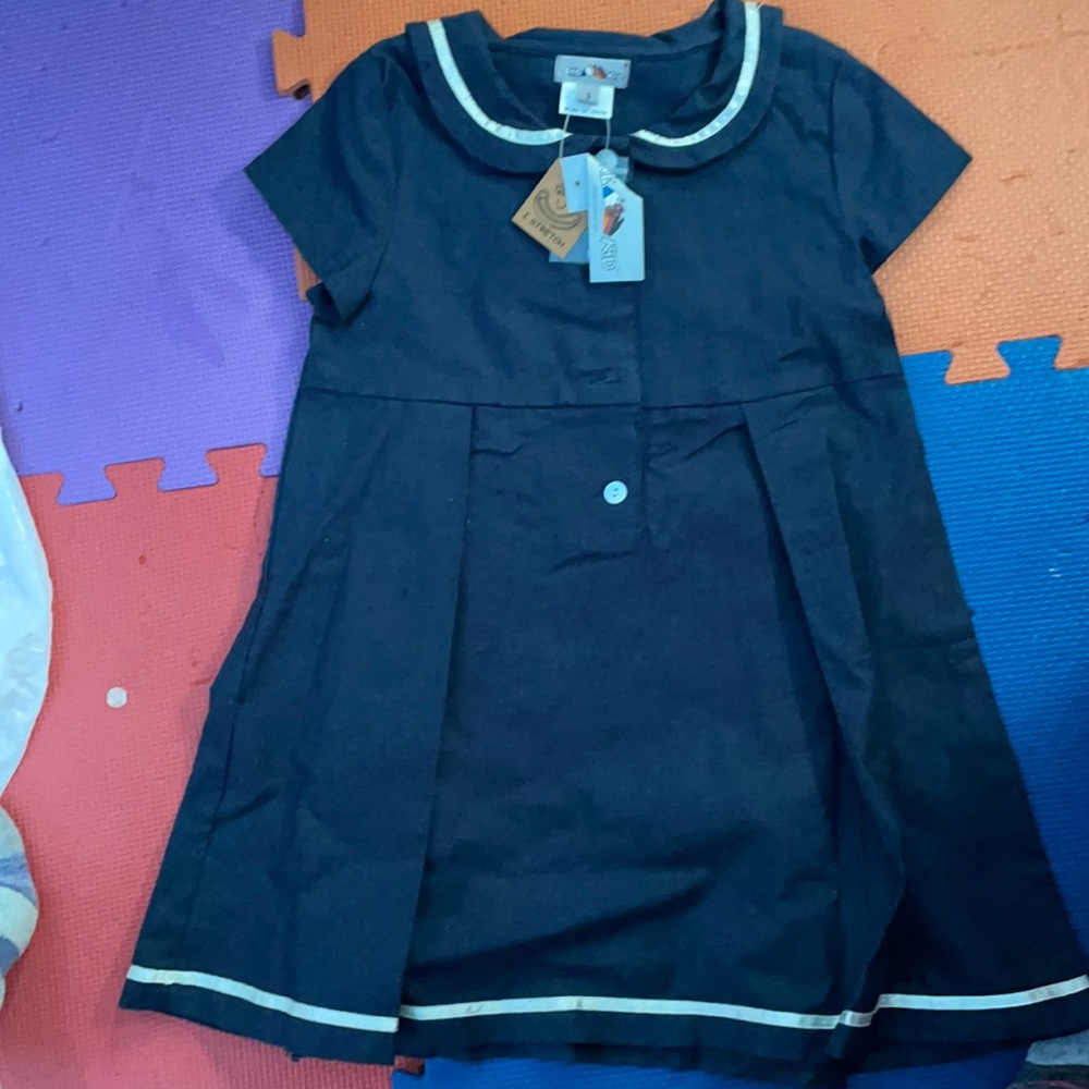 Brand new with tags little girl sailor dress perfect for spring